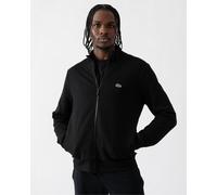 Lacoste Regular Fit Brushed Fleece Mens Zippered Sweatshirt - Black 031 - Black 031 - M
