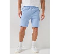 Lacoste Regular Fit Brushed Fleece Shorts, Blue, Size M, Men Blue