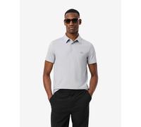 Lacoste Regular Fit Commuter Short Sleeve Polo Shirt Grey - L