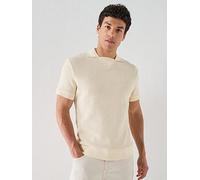 Lacoste Regular Fit Knitted Polo Shirt - Beige, Beige, Size Xl, Men Beige