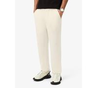 Lacoste Regular Fit Linen Rich Chinos Stone