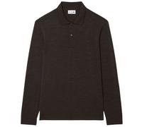 Lacoste Regular Fit Long Sleeved Wool Polo Shirt - Brown 2X/7 2X/7