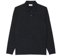 Lacoste Regular Fit Long Sleeved Wool Polo Shirt - Grey 2X/7 2X/7