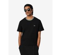 Lacoste Regular Fit Ribbed Collar Short Sleeve T-shirt pure black - XL