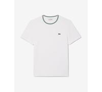 Lacoste Regular Fit Ribbed Collar short sleeve T-shirt pure white - M