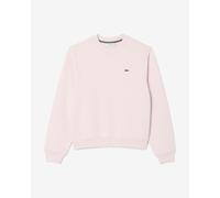 Lacoste Relaxed Fit Fleece Crew Sweatshirt Light Pink Women - 38