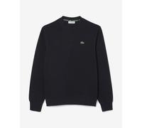 Lacoste Relaxed Fit Piqué Crew Sweatshirt Navy Blue Women - 32