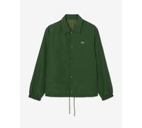 Lacoste Reversible Bi Material Monogram Jacket Green - L-XL