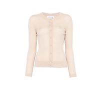 Lacoste ribbed buttoned cardigan - Neutrals 34-36-38