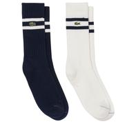 Lacoste Ribbed Knit Socks Pack - Navy/Flour 43/46 43/46