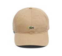 Men's Lacoste Mens Organic Cotton Twill Cap - Tan - Size: ONE size
