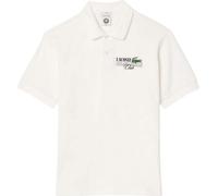 (XS, Cream) Lacoste Mens Roland Garros Edition Terrycloth Relaxed Fit Polo Shirt