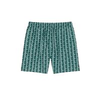 Lacoste Sea Mid Boxer Swimsuit Monogram Green White MH9086 D1R