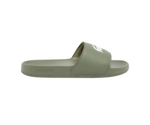Lacoste Serve 0.0 Sliders, Size UK 8 - Green