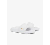Lacoste Serve Hybrid Monogram Slides - White/White 21G - White/White 21G - UK12 EU47 US13