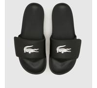 Lacoste Serve Slide 0.0 Sandals in Black UK 10 (EU 44½)
