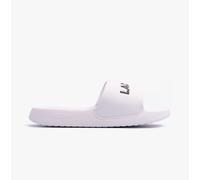 Lacoste SERVE SLIDE 1.0 124 2 Mens Slides White/Black - UK 8