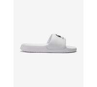 Lacoste Serve Slide 1.0 Flip Flops White Black - 40.5