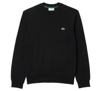 (Black, M) Lacoste Mens Fleece Sweatshirt Knitted Jumper