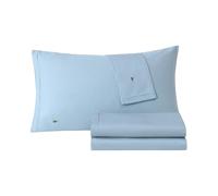 Lacoste Sheet Set, Allure Blue, Queen