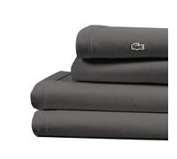 Lacoste Sheet Set, Dark Gray, Twin XL