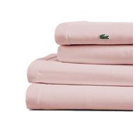 Lacoste Sheet Set, Iced Pink, Twin
