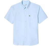Lacoste Short Sleeve Oxford Shirt - Blue - CH1917-F6Z LN SHIRT Colour: