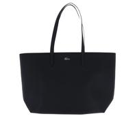 LACOSTE shoulder bag Anna Zipped Shopping Bag Noir Farine