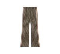 Lacoste side-stripe monogram track pants - Brown 34-36-38-40-42