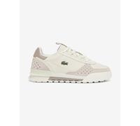 Lacoste Slam Break Leather shoes beige white women - 40.5