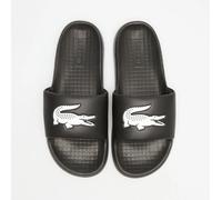 Lacoste Sliders Mens Black Pool Slides With Logo - Serve Slide 1.0 Size 8