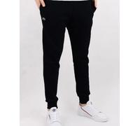Lacoste Slim Cuffed Fleece Track Pant Black