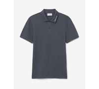 Lacoste Slim Fit Jacquard Branded Piqué short sleeve polo dark grey - L
