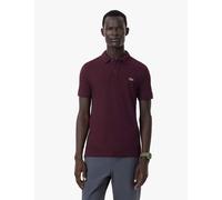 Lacoste Slim Fit Pure Cotton Pique Polo Shirt Dark Red