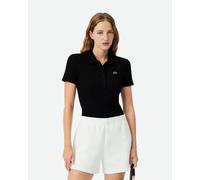 Lacoste Slim Fit short sleeve polo shirt black women - 40