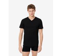 Lacoste Slim Fit Short Sleeve T-shirt pure black (3 units) - L