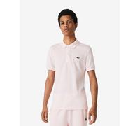 Lacoste Original L.12.12 Slim Fit Petit Piqué Cotton Polo Shirt Size 6 - XL Light Pink