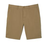Lacoste Slim Fit Stretch Cotton Bermuda Shorts Dark Beige