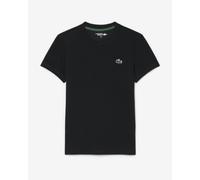 Lacoste Slim Fit Ultra Dry Stretch Sport Short Sleeve T-Shirt Black Women - 38