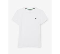 Lacoste Slim Fit Ultra Dry Stretch Sport Short Sleeve T-Shirt White Women - 36