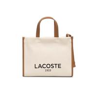 Lacoste small heritage canvas tote - Neutrals OS