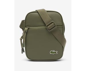 Lacoste Small LCST Slimline Crossbody Bag Khaki Green