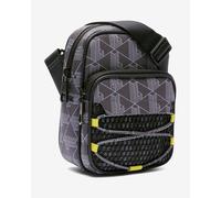 Lacoste Small The Blend Shoulder Bag grey white black