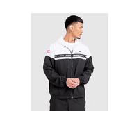 Lacoste Softshell Croc Woven Tape Full Zip Jacket - White - Mens 7/XXL