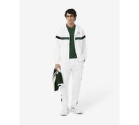 Lacoste Sport Colour-Block Tracksuit Pure White Green - S