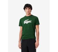 Lacoste Sport Crocodile short sleeve T-shirt dark green white - S