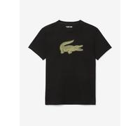 Lacoste Sport Crocodile short sleeve T-shirt pure black green - XS