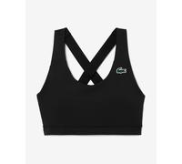 Lacoste Sport Logo Medium Support Bra intense black - S