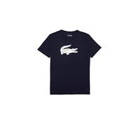 Lacoste Sport Men's Regular Fit T-Shirt, Navy/White, 4