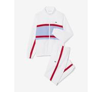 Lacoste Sport Printed Tracksuit White Red Blue - M